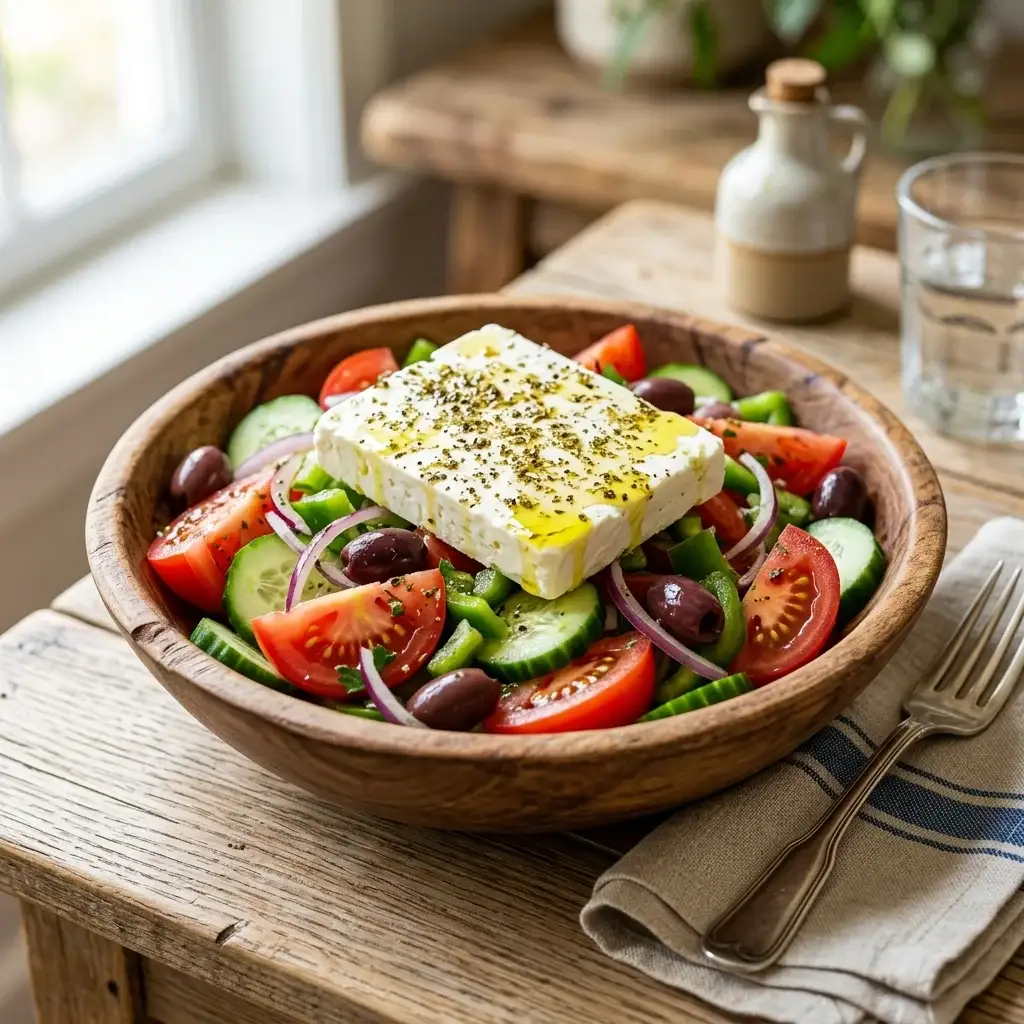 Vibrant Greek Salad (Horiatiki)