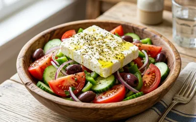 Vibrant Greek Salad (Horiatiki)
