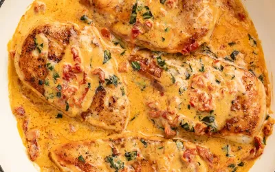 Marry Me Chicken (In Sun-Dried Tomato Cream Sauce)
